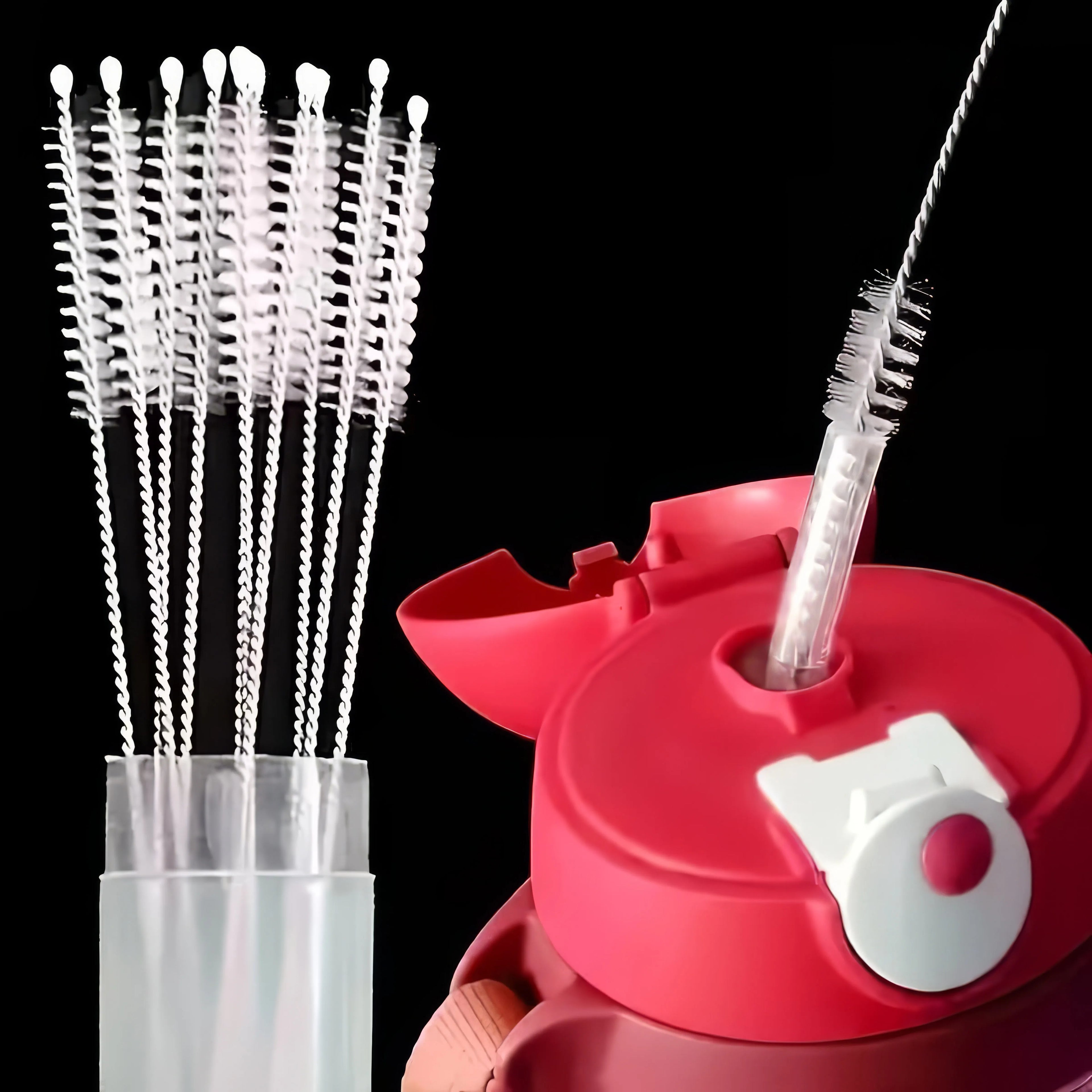 Set of Straw Cleaning Brushes