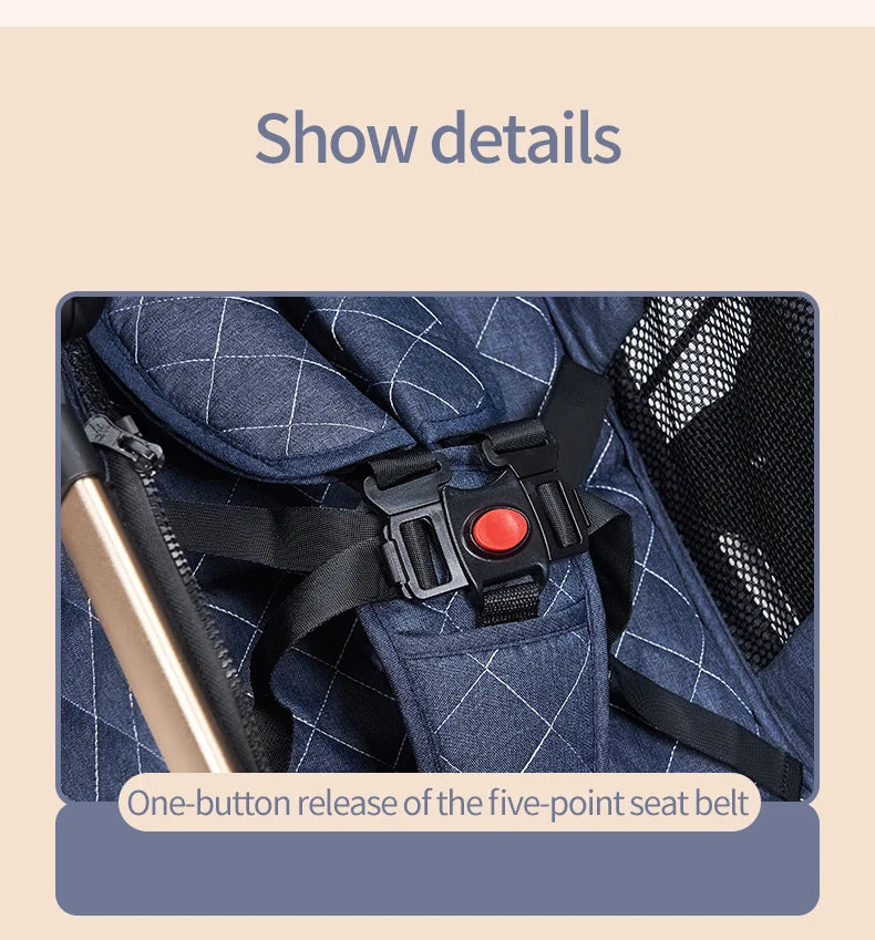 Portable Pushchair Baby Cradle Infant Carrier