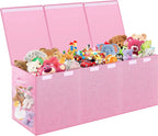 Extra Large 40" Collapsible Toy Box with Lid
