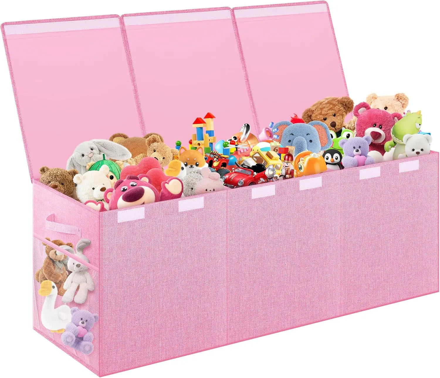Extra Large 40" Collapsible Toy Box with Lid