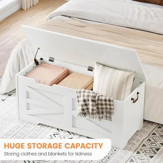 Kids Wood Large Toy Box Storage