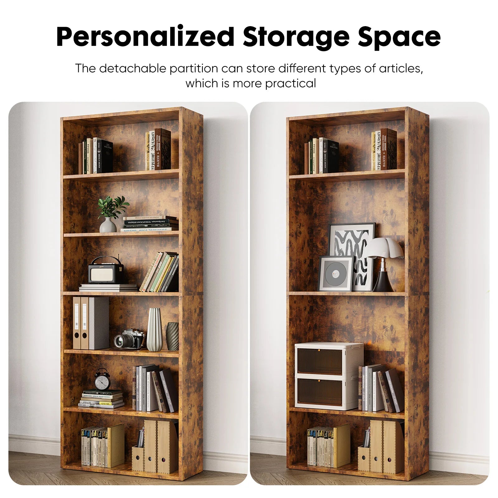 Living Room and Home Office Personalized Storage