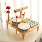 Children's Wooden Percussion Instrument And Xylophone