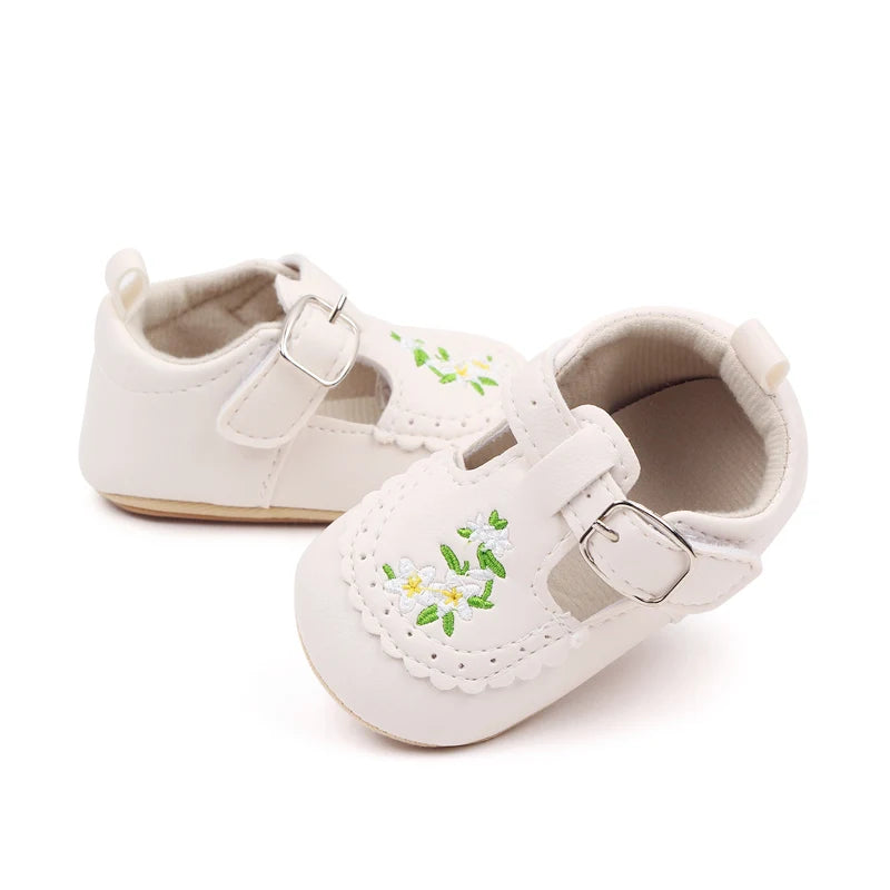 Baby Girls Bowknot Mary Jane Shoes