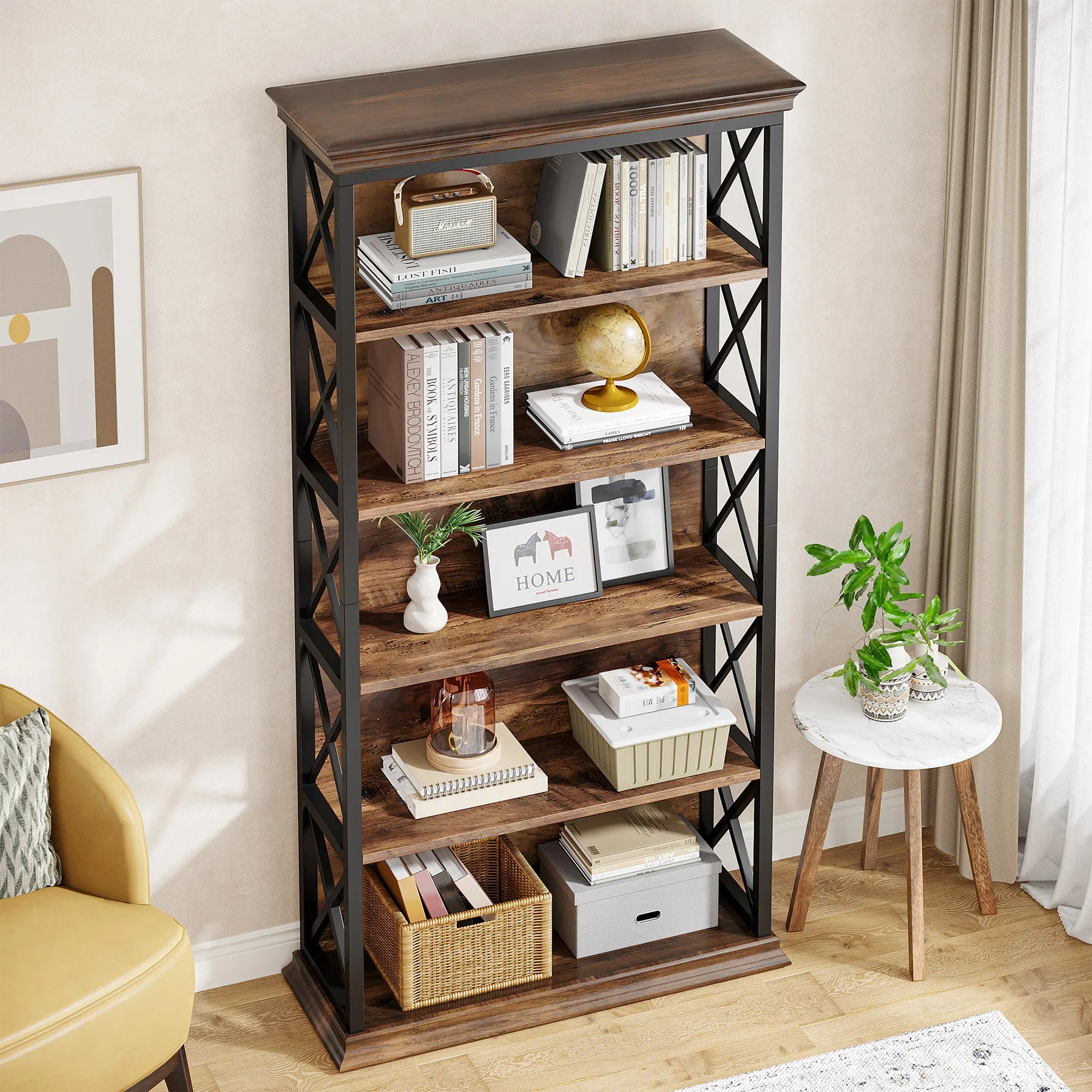 Industrial Bookshelves And Bookcases, Floor Standing