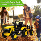 Battery Powered Kids Ride On Tractor Toys