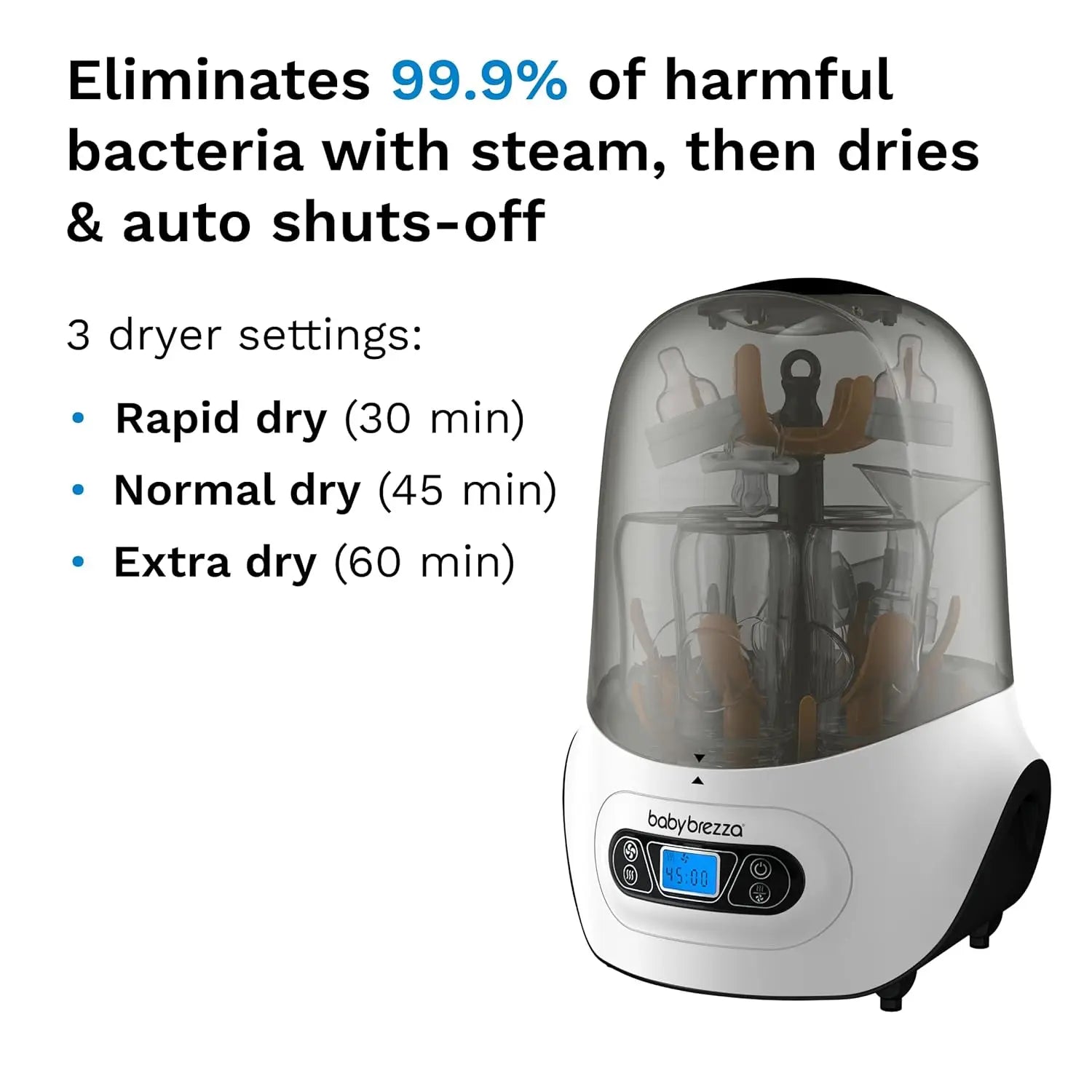 Electric Baby Bottle Sterilizer and Dryer Machine