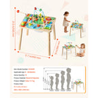 Montessori Activity Table for Toddler