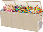 Extra Large 40" Collapsible Toy Box with Lid
