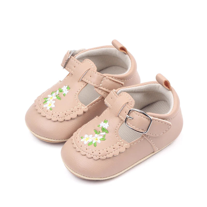 Baby Girls Bowknot Mary Jane Shoes