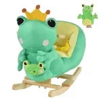 Giraffe Frog Bear Bunny Swan Horse Rocking Chair with Music Safety Belt