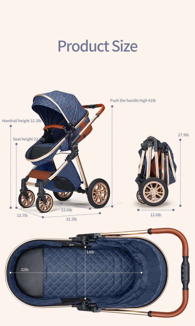 Portable Pushchair Baby Cradle Infant Carrier