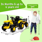 Battery Powered Kids Ride On Tractor Toys