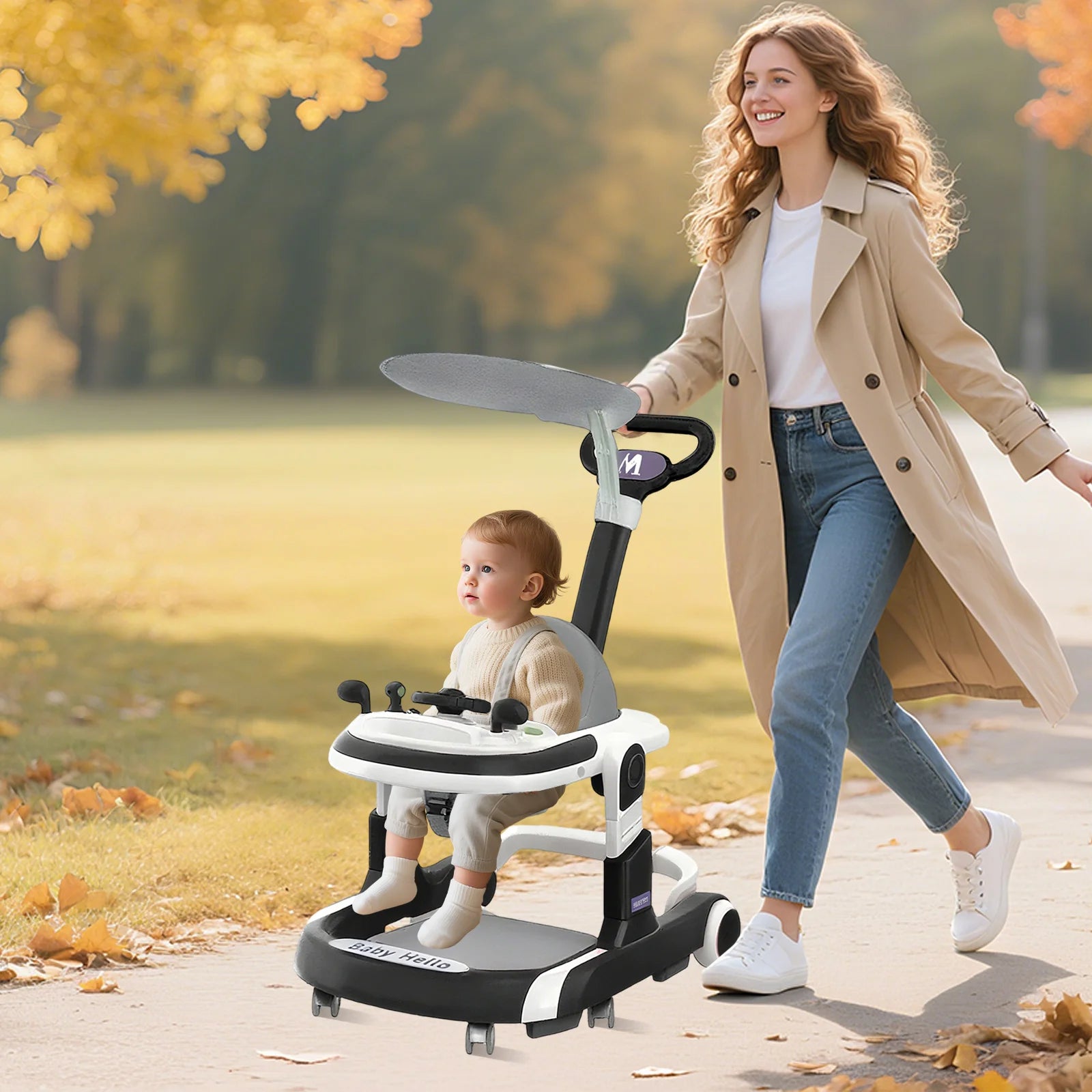 Multifunctional Baby Walker with Music And Lights