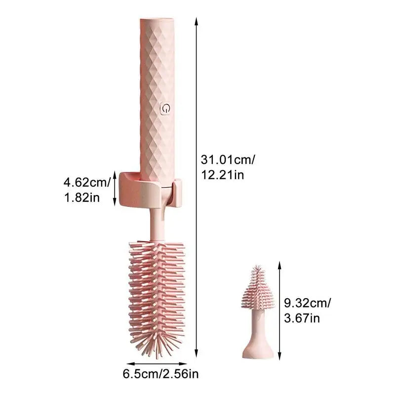 Electric Silicone Bottle and Pacifier Brush