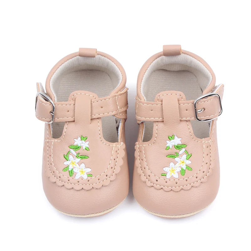 Baby Girls Bowknot Mary Jane Shoes