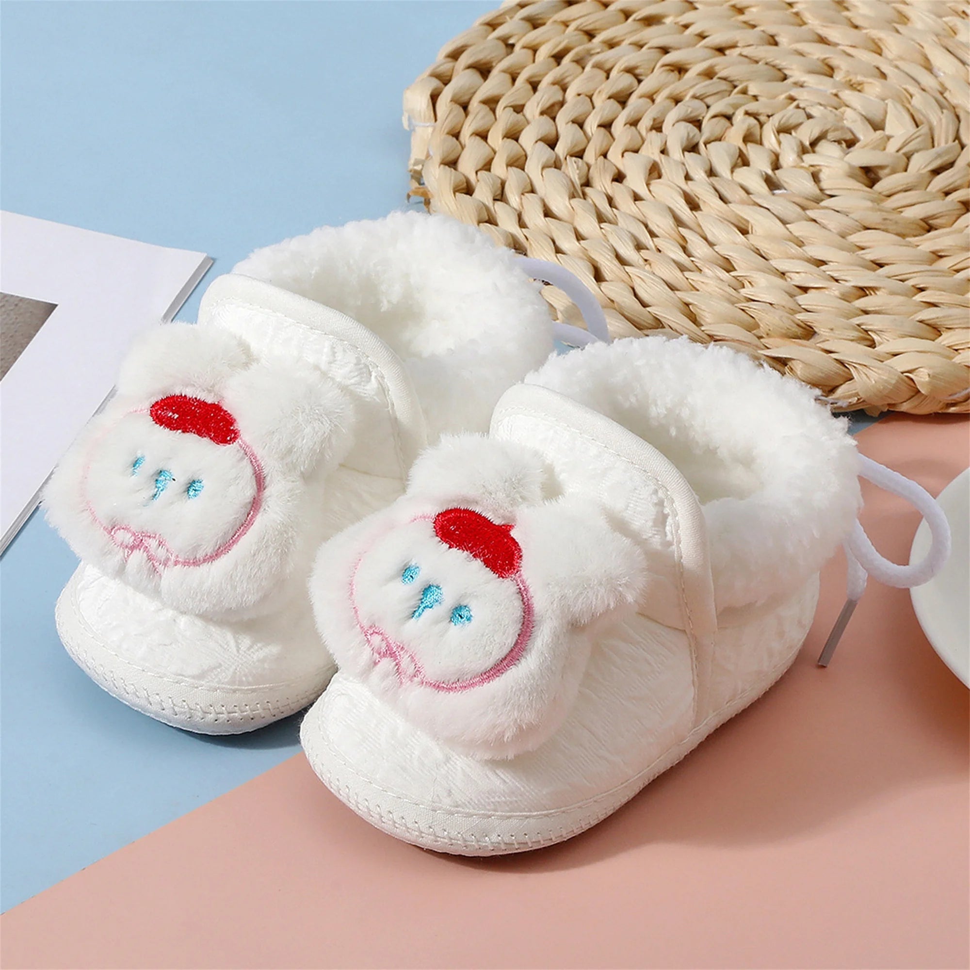 Anti-Slip Soft Sole Baby Winter Cozy Slippers