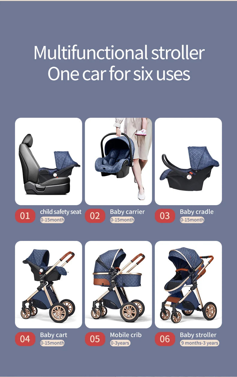 Portable Pushchair Baby Cradle Infant Carrier