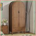 Modern Armoire Wardrobe with Drawers, Shelves