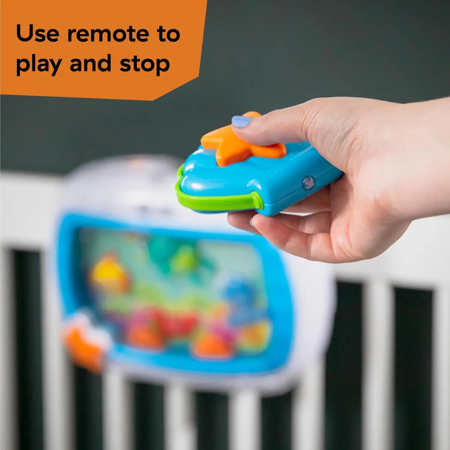 Musical Calming Lights & Ocean Sounds, Remote Control