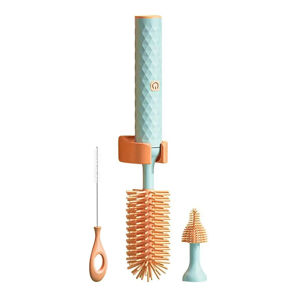Electric Silicone Bottle and Pacifier Brush