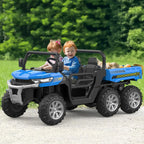 24V 2 Seater 6 Wheel Ride On Dump Truck
