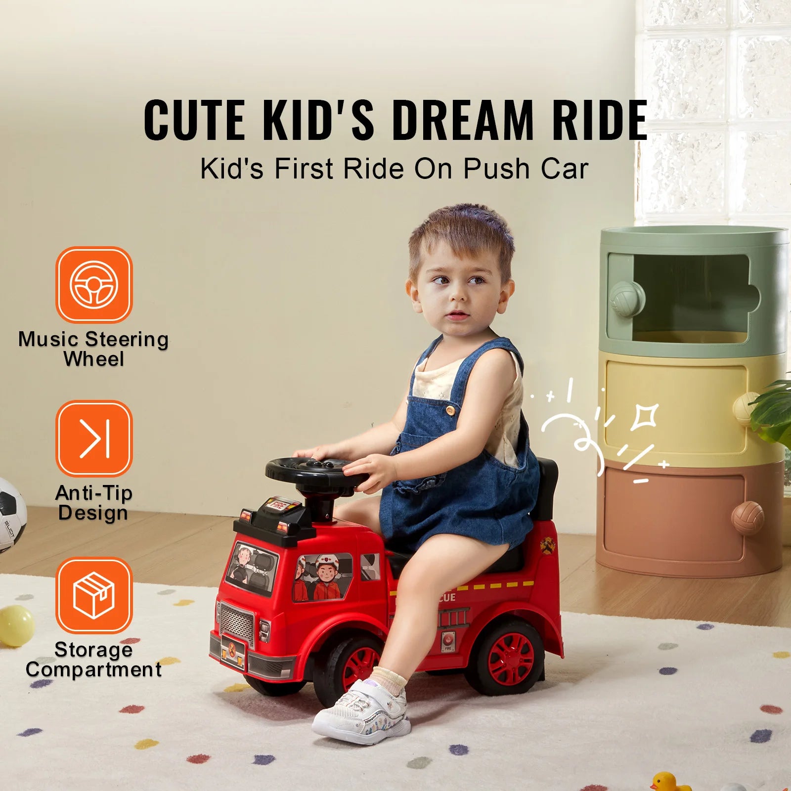 Kids Ride On Push Car