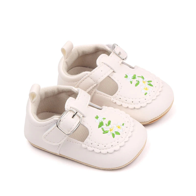 Baby Girls Bowknot Mary Jane Shoes