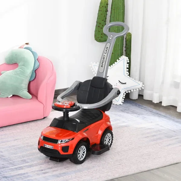 Kids 3 in1 Push Car Ride-On Stroller