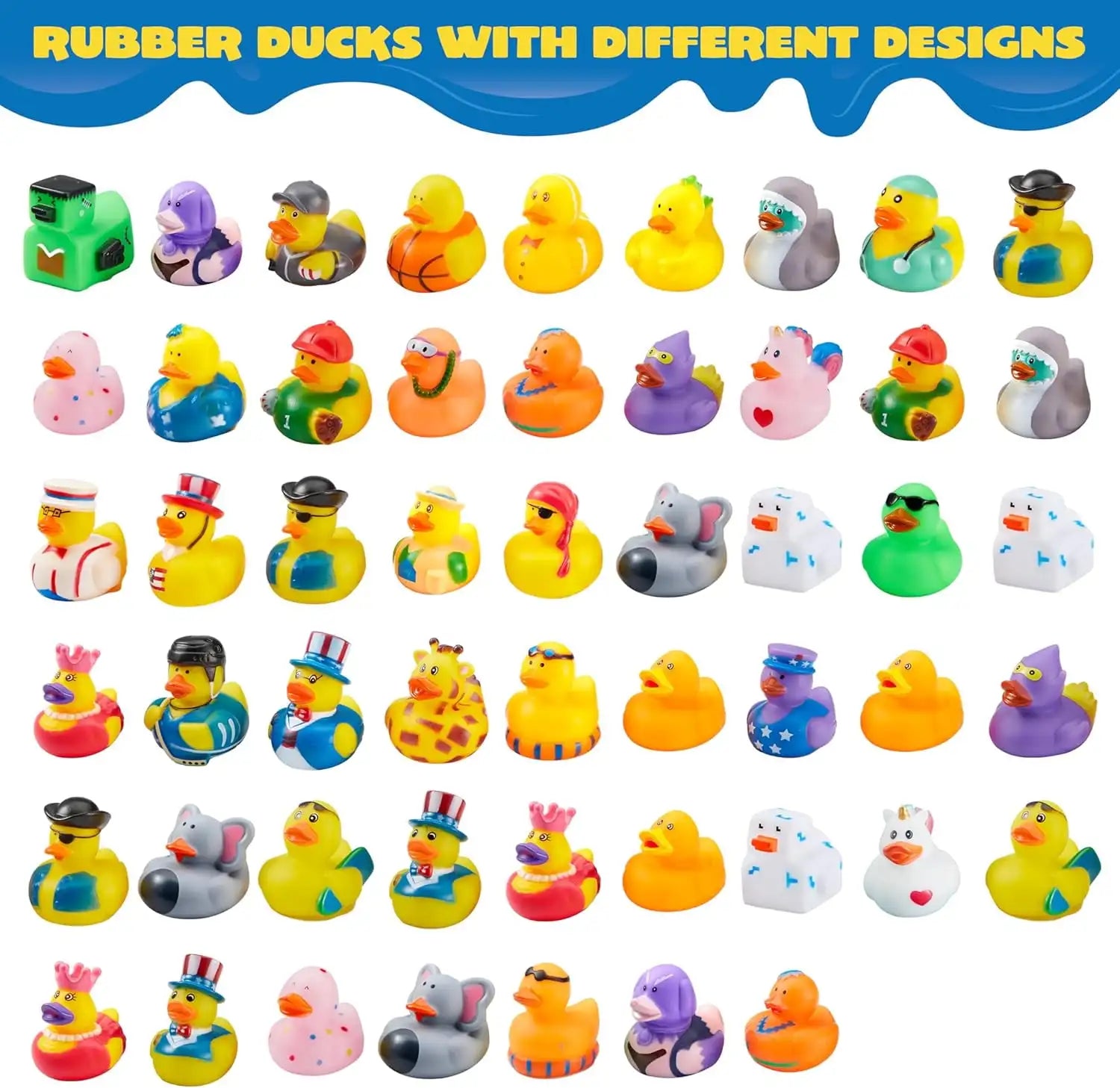 Rubber Ducks Random Assortment Mini Toys