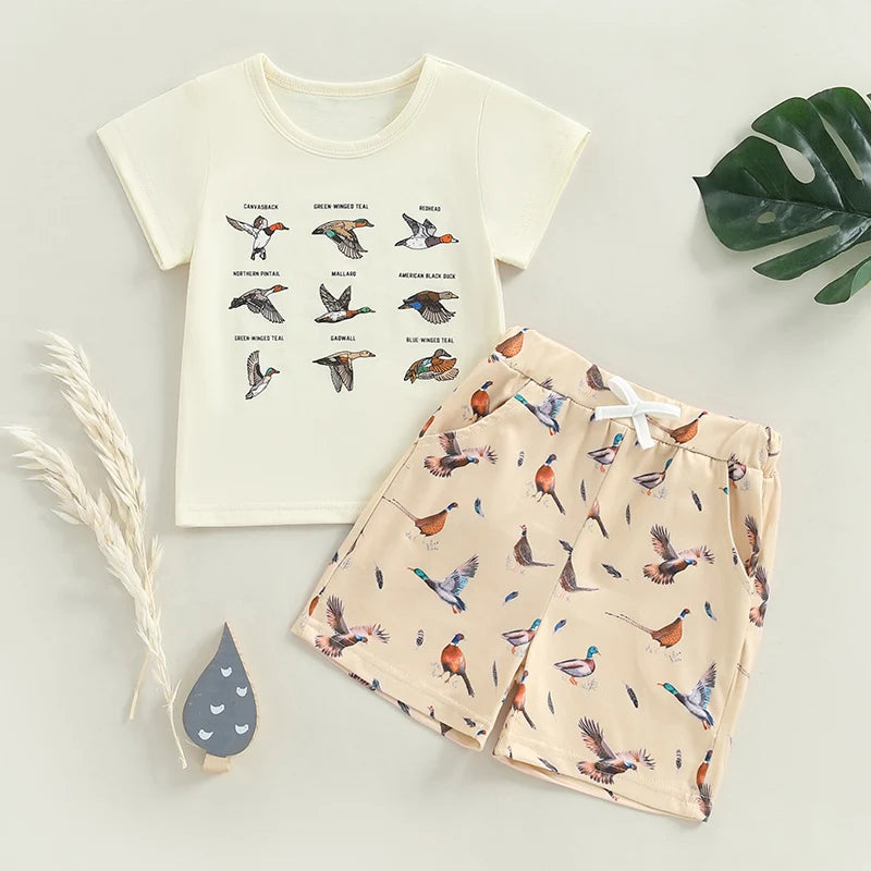 Toddler Baby Boy Duck Outfit