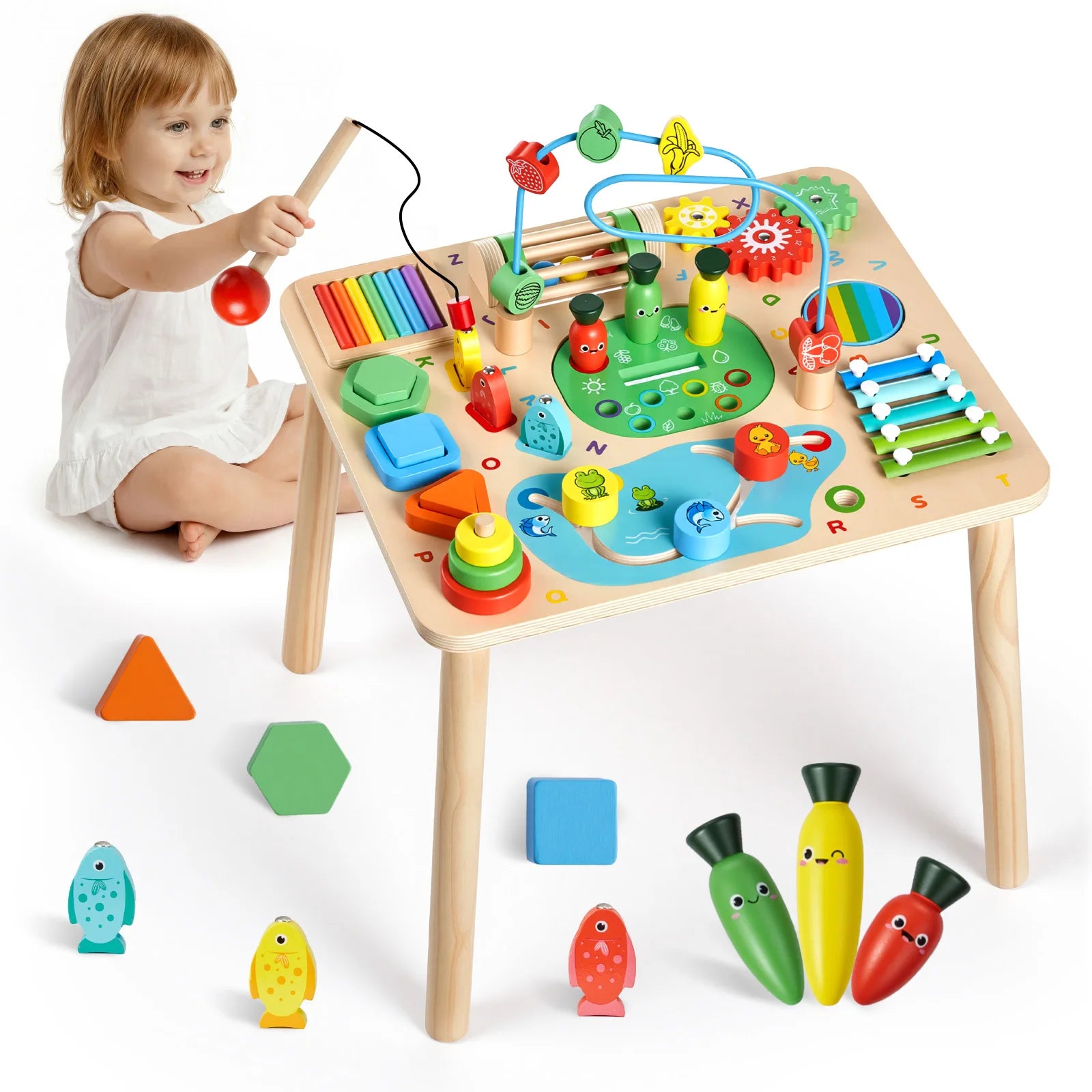 Montessori Activity Table for Toddler